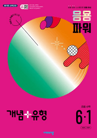 개념-유형-파워-초등-수학-6-1